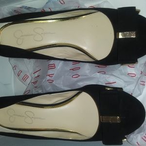 Jessica Simpson Suede Wedges